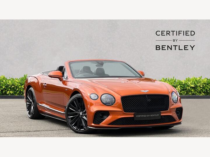 Bentley CONTINENTAL GTC 6.0 W12 GTC Speed Auto 4WD Euro 6 2dr