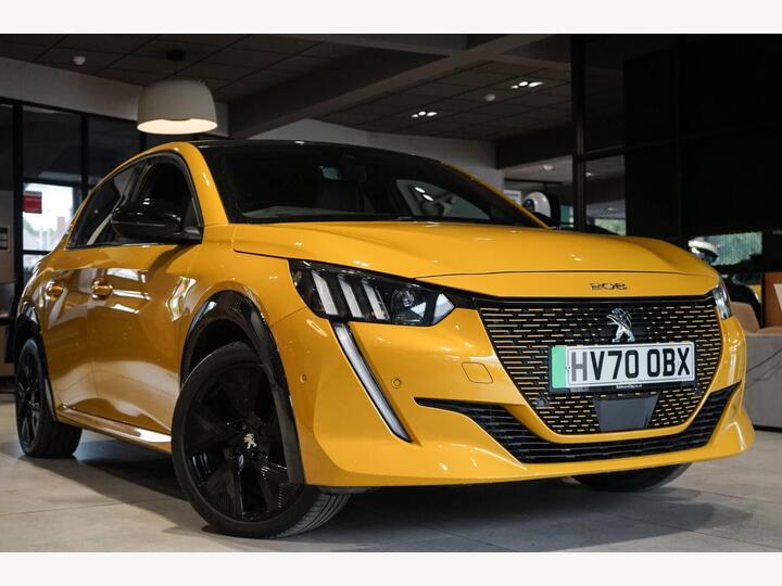 Peugeot E-208 50kWh GT Auto 5dr Peugeot E-208 50kWh GT Auto 5dr