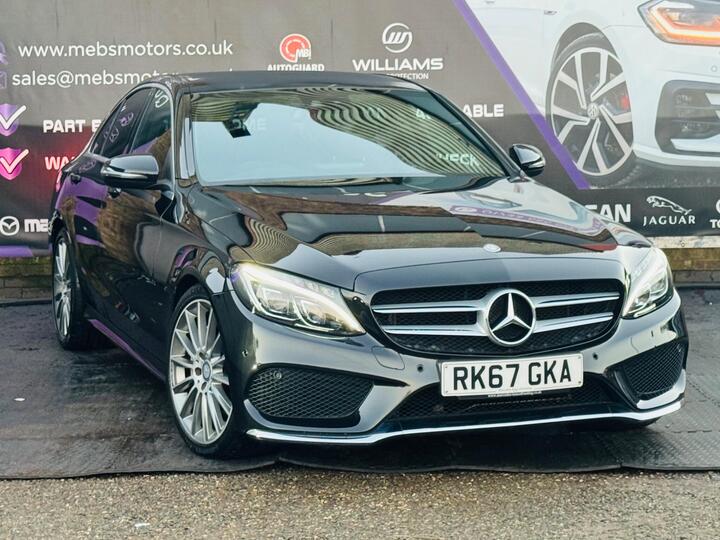 Mercedes-Benz C Class 1.6 C200d AMG Line G-Tronic+ Euro 6 (s/s) 4dr