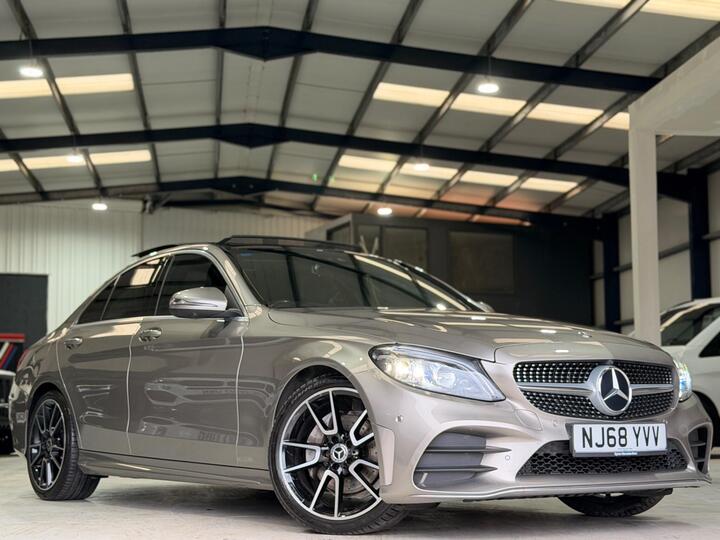 Mercedes-Benz C Class 2.0 C220d AMG Line (Premium Plus) G-Tronic+ Euro 6 (s/s) 4dr
