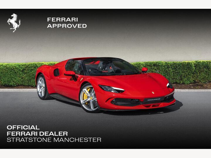 Ferrari 296 GTS 3.0T V6 7.45kWh Spider F1 DCT Euro 6 (s/s) 2dr Ferrari 296 GTS 3.0T V6 7.45kWh Spider F1 DCT Euro 6 (s/s) 2dr
