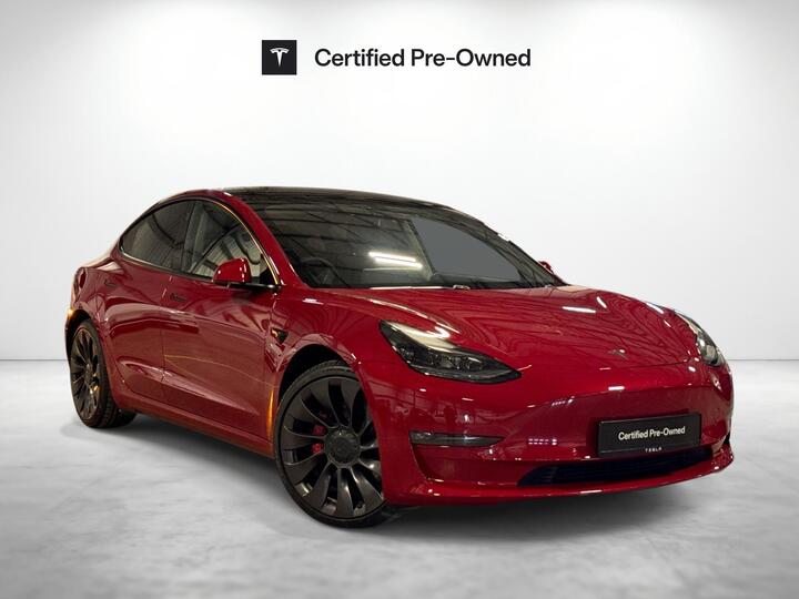 Tesla Model 3 (Dual Motor) Performance Auto 4WDE 4dr (Performance Upgrade)
