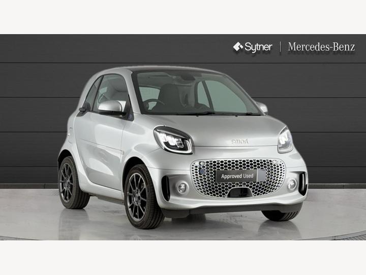 Smart FORTWO COUPE 17.6kWh BRABUS Line Auto 2dr (22kW Charger)