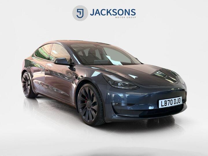 Tesla Model 3 (Dual Motor) Performance Auto 4WDE 4dr (Performance Upgrade)