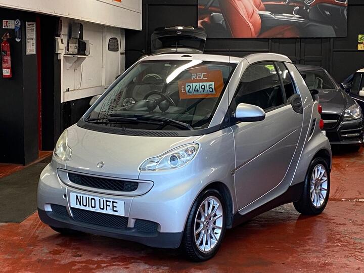 Smart Fortwo 0.8 CDI Passion Cabriolet SoftTouch Euro 5 2dr Smart Fortwo 0.8 CDI Passion Cabriolet SoftTouch Euro 5 2dr