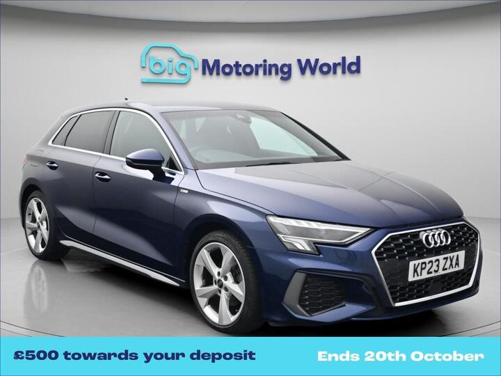 Audi A3 1.5 TFSI 35 S Line Sportback S Tronic Euro 6 (s/s) 5dr