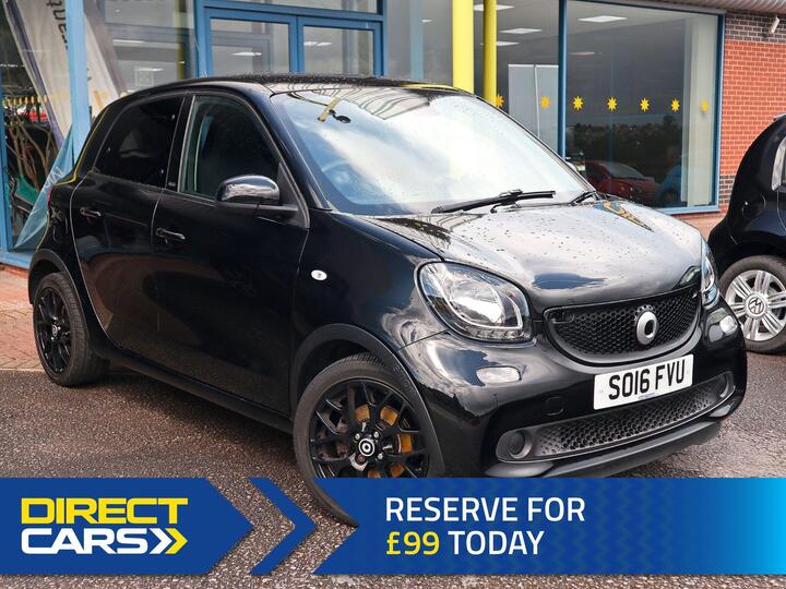 Smart Forfour 1.0 Edition Black Euro 6 (s/s) 5dr