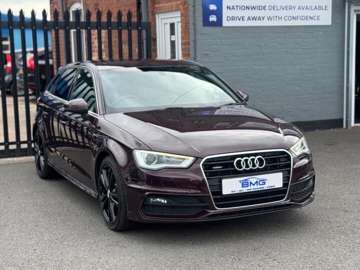 Audi A3 2.0 TDI S Line Sportback S Tronic Quattro Euro 6 (s/s) 5dr