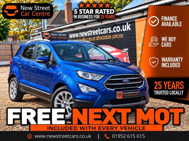 Ford EcoSport 1.0T EcoBoost Titanium Euro 6 (s/s) 5dr
