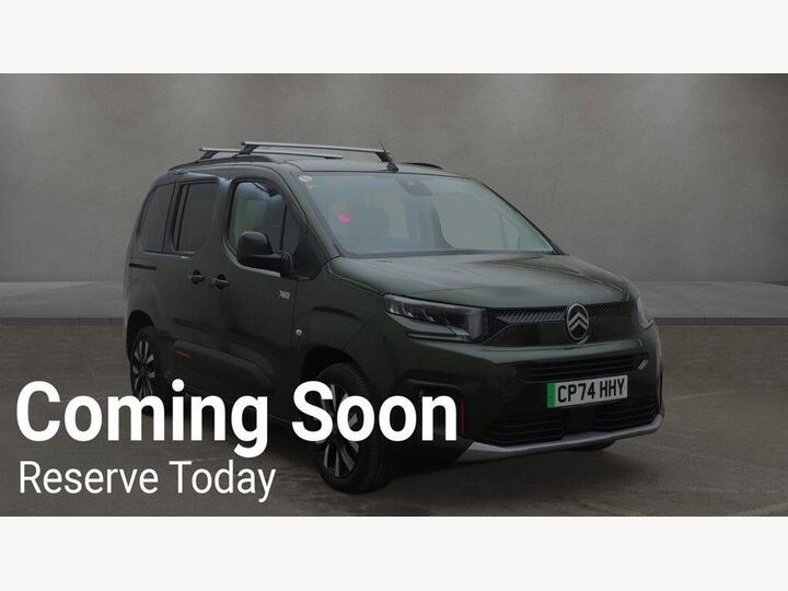 Citroen E-Berlingo 52kWh MAX M Auto 5dr (7.4kW Charger)
