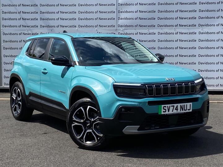Jeep Avenger 54kWh E-Summit Auto 5dr Jeep Avenger 54kWh E-Summit Auto 5dr