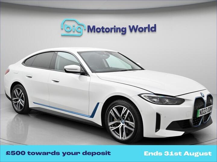 BMW I4 40 83.9kWh Sport Gran Coupe Auto EDrive 5dr