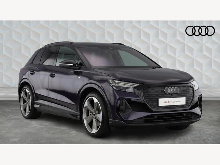 Audi Q4 E-tron 45 Black Edition Auto 5dr 82kWh