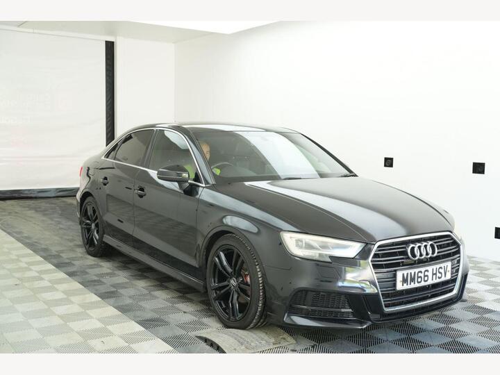 Audi A3 2.0 TDI S Line S Tronic Auto 6Spd Euro 6 (s/s) 4dr