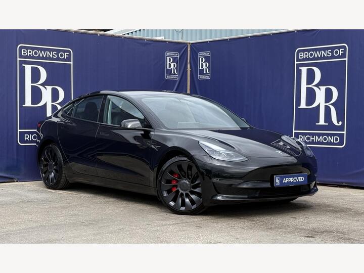 Tesla Model 3 (Dual Motor) Performance Auto 4WDE 4dr (Performance Upgrade)