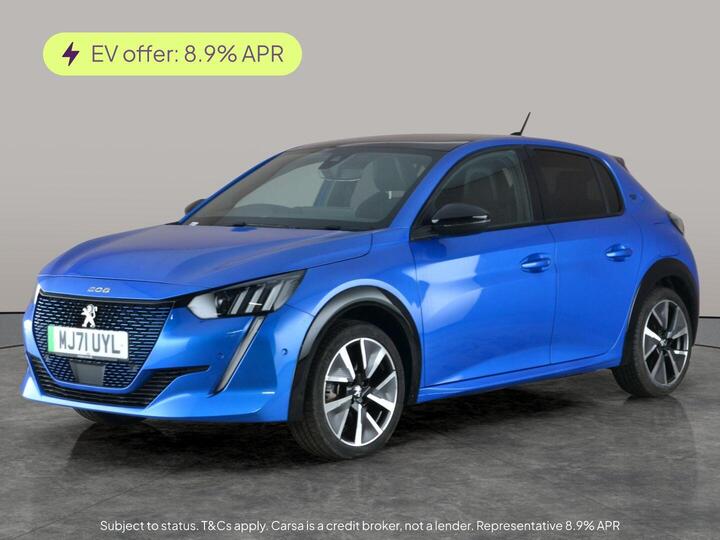 Peugeot E-208 50kWh GT Premium Auto 5dr
