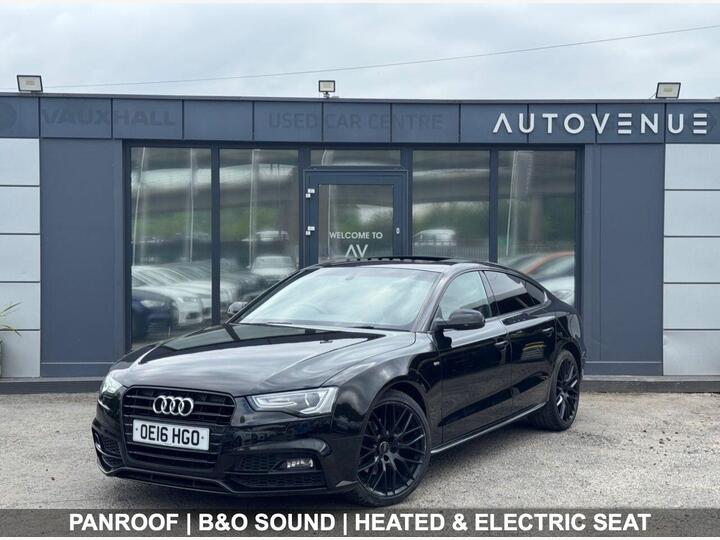 Audi A5 2.0 TDI Black Edition Plus Sportback Euro 6 (s/s) 5dr