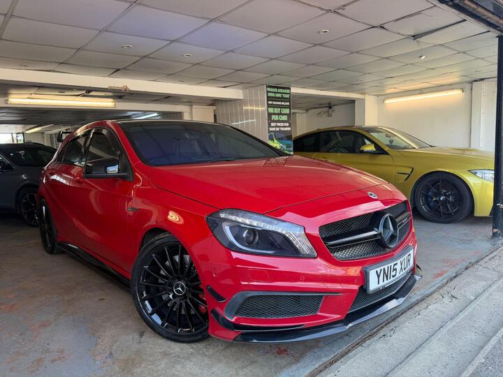 Mercedes-Benz A Class 2.0 A45 AMG SpdS DCT 4MATIC Euro 6 (s/s) 5dr Mercedes-Benz A Class 2.0 A45 AMG SpdS DCT 4MATIC Euro 6 (s/s) 5dr
