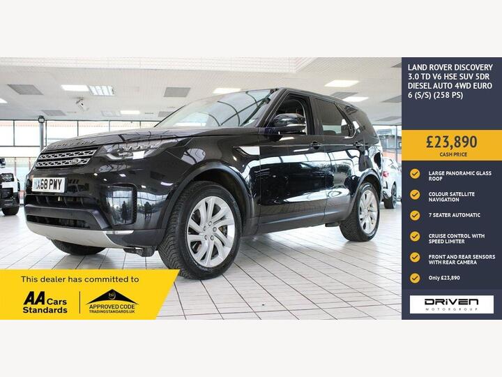 Land Rover DISCOVERY 3.0 TD V6 HSE Auto 4WD Euro 6 (s/s) 5dr