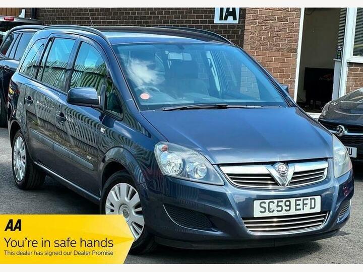 Vauxhall Zafira 1.6 16V Life Euro 4 5dr Vauxhall Zafira 1.6 16V Life Euro 4 5dr