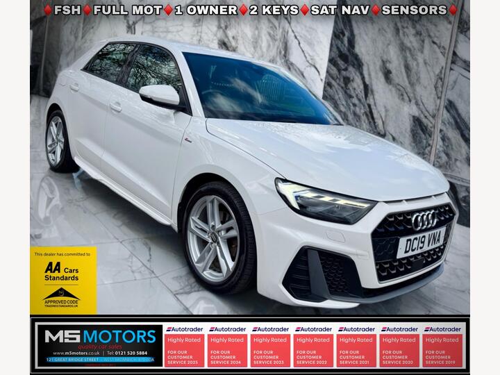 Audi A1 1.5 TFSI 35 S Line Sportback Euro 6 (s/s) 5dr