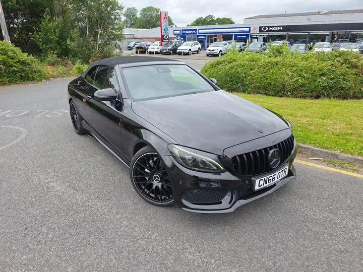 Mercedes-Benz C Class 2.1 C220d AMG Line Cabriolet G-Tronic+ Euro 6 (s/s) 2dr