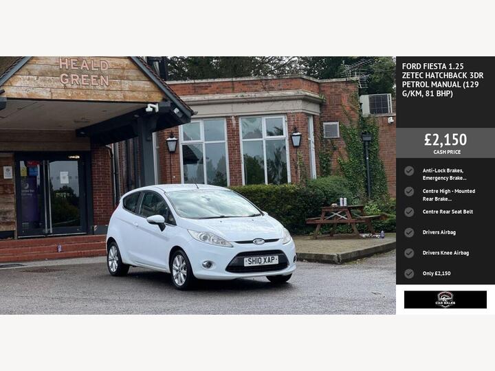 Ford FIESTA 1.25 Zetec 3dr