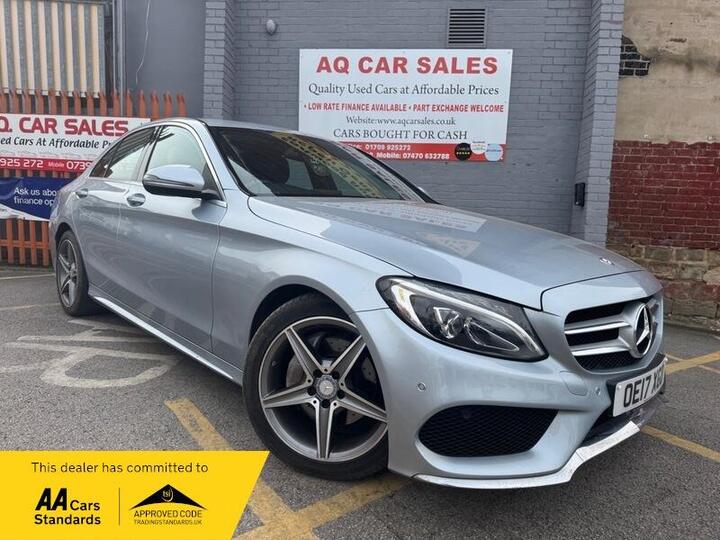 Mercedes-Benz C Class 2.1 C220d AMG Line G-Tronic+ Euro 6 (s/s) 4dr