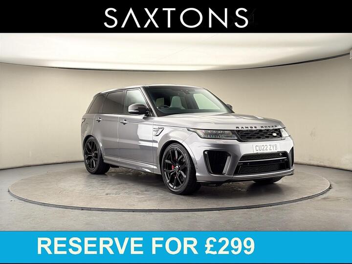 Land Rover Range Rover Sport 5.0 P575 V8 SVR Auto 4WD Euro 6 (s/s) 5dr