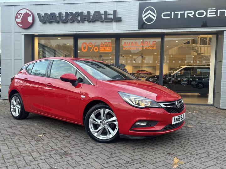 Vauxhall ASTRA 1.4i Turbo SRi Auto Euro 6 (s/s) 5dr Vauxhall ASTRA 1.4i Turbo SRi Auto Euro 6 (s/s) 5dr