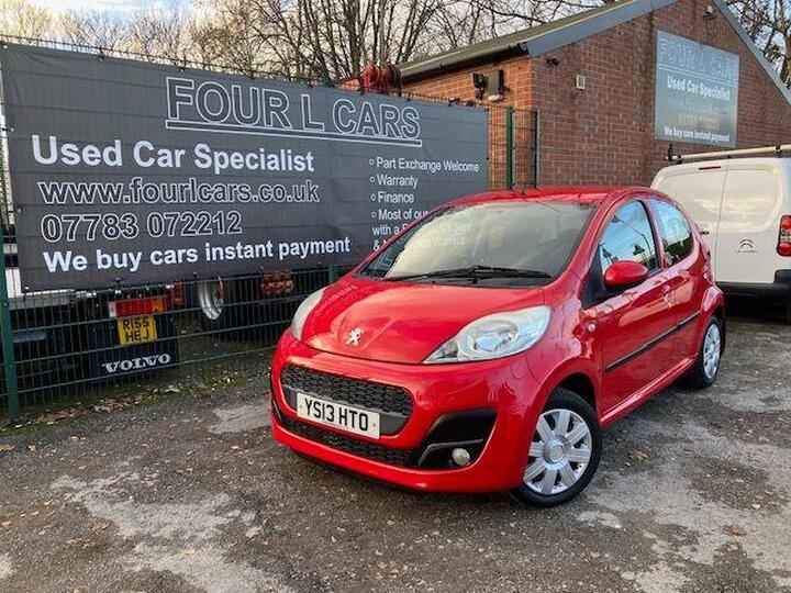 Peugeot 107 1.0 12V Active 2 Tronic Euro 5 5dr