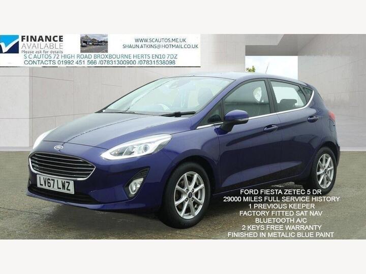 Ford Fiesta 1.1 Ti-VCT Zetec Euro 6 (s/s) 5dr