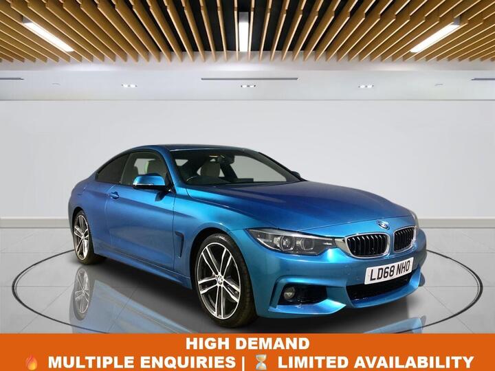 BMW 4 SERIES 2.0 420i GPF M Sport Auto Euro 6 (s/s) 2dr BMW 4 SERIES 2.0 420i GPF M Sport Auto Euro 6 (s/s) 2dr