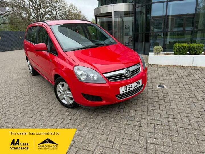 Vauxhall Zafira 1.8 16V Exclusiv Euro 5 5dr