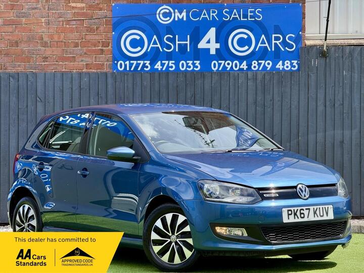 Volkswagen POLO 1.0 TSI BlueMotion Tech BlueMotion Euro 6 (s/s) 5dr Volkswagen POLO 1.0 TSI BlueMotion Tech BlueMotion Euro 6 (s/s) 5dr
