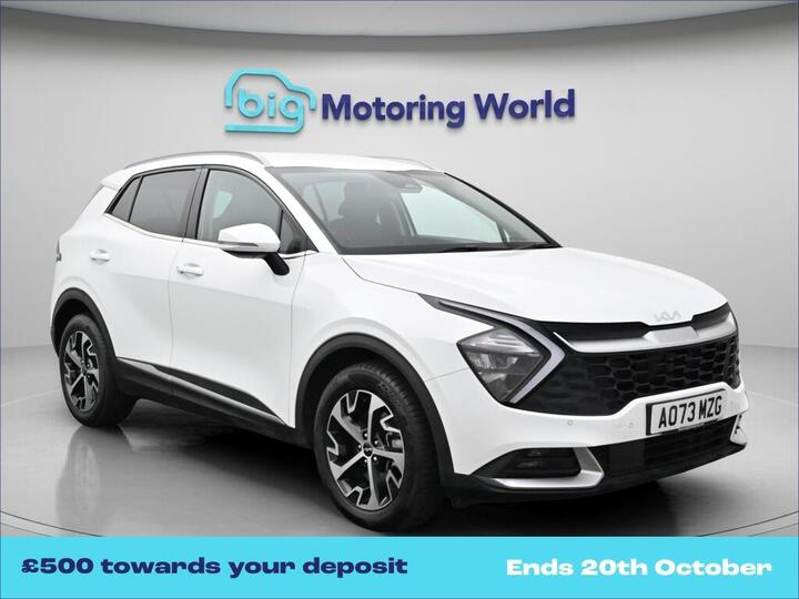 Kia Sportage 1.6 H T-GDi 3 Auto Euro 6 (s/s) 5dr