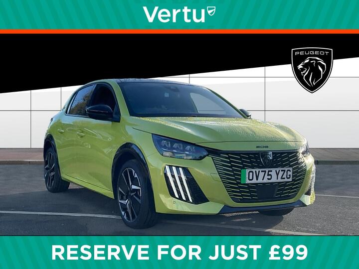 Peugeot 208 50kWh GT Auto 5dr (7.4kW Charger) Peugeot 208 50kWh GT Auto 5dr (7.4kW Charger)