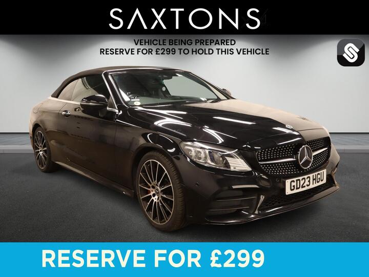 Mercedes-Benz C Class 2.0 C300d AMG Line Night Edition (Premium Plus) Cabriolet G-Tronic+ Euro 6 (s/s) 2dr