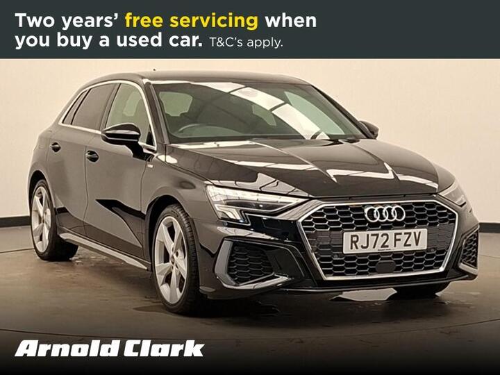 Audi A3 1.5 TFSI 35 S Line Sportback S Tronic Euro 6 (s/s) 5dr