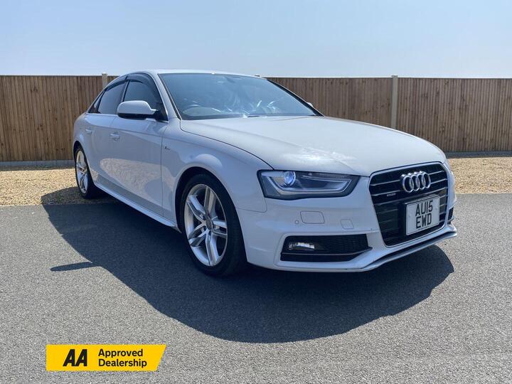 Audi A4 2.0 TFSI S Line Saloon 4dr Petrol S Tronic Quattro Euro 6 (s/s) (225 Ps)