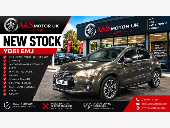 Citroen DS4 1.6 VTi DSign Euro 5 5dr