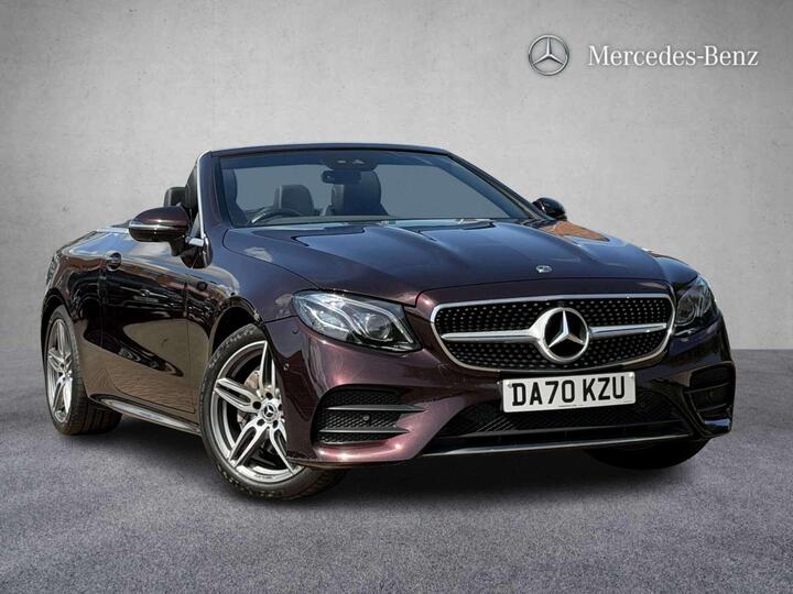 Mercedes-Benz E Class 2.0 E220d AMG Line (Premium) Cabriolet G-Tronic+ Euro 6 (s/s) 2dr