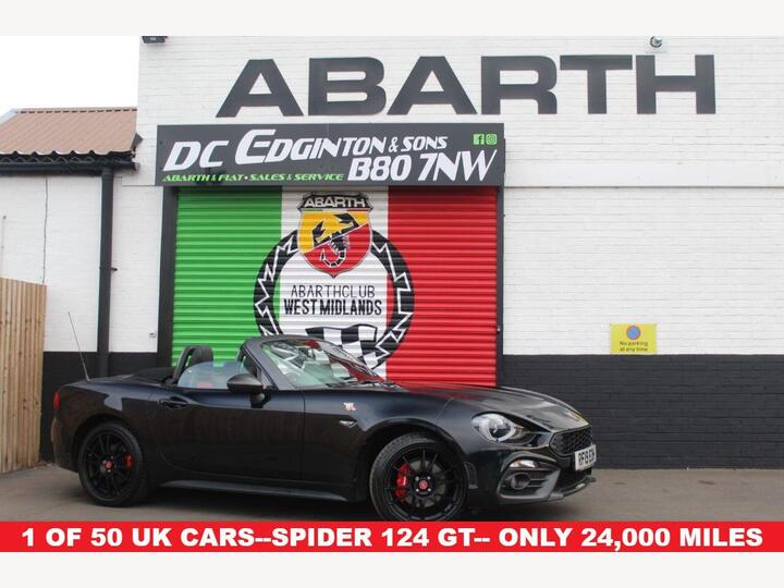 Abarth 124 SPIDER 1.4 MultiAir GT Roadster Auto Euro 6 2dr Abarth 124 SPIDER 1.4 MultiAir GT Roadster Auto Euro 6 2dr
