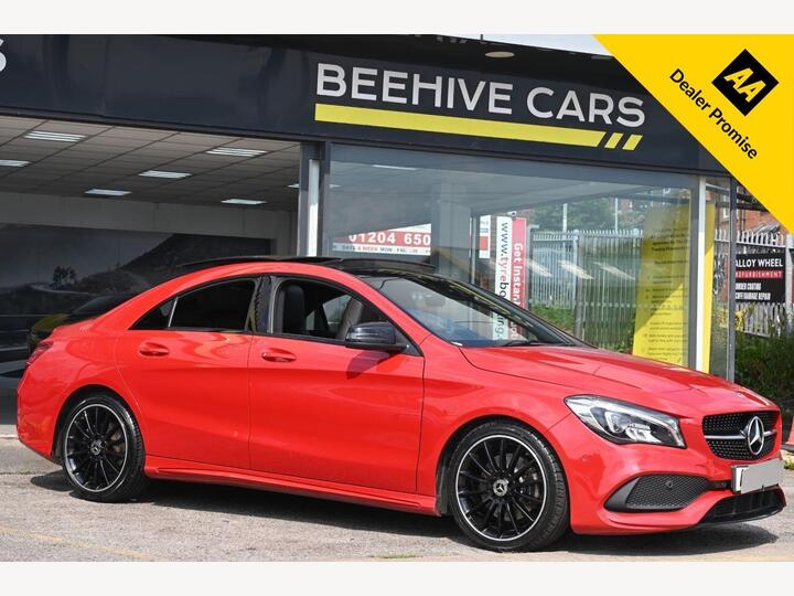 Mercedes-Benz CLA 2.1 CLA220d AMG Line Coupe 7G-DCT Euro 6 (s/s) 4dr