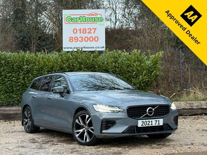 Volvo V60 2.0h T6 Recharge 11.6kWh R-Design Auto AWD Euro 6 (s/s) 5dr