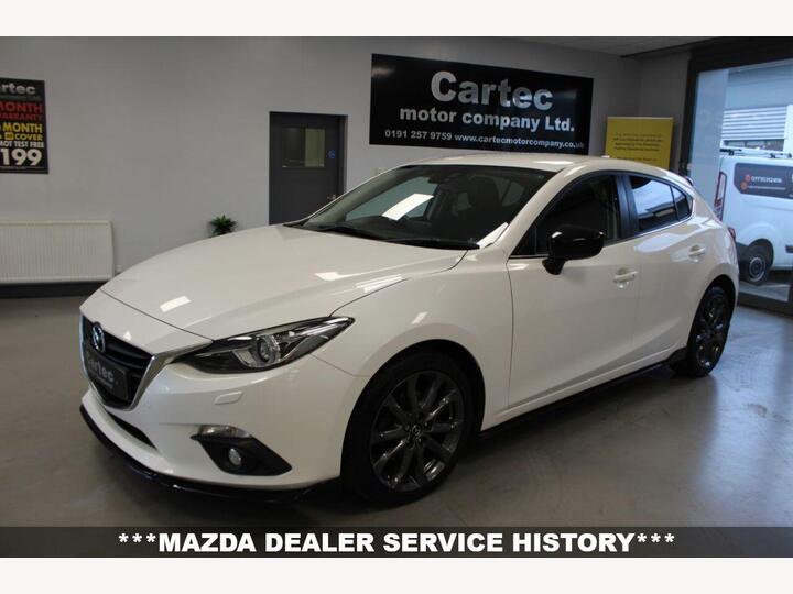 Mazda MAZDA3 2.0 SKYACTIV-G Sport Black Euro 6 (s/s) 5dr Mazda MAZDA3 2.0 SKYACTIV-G Sport Black Euro 6 (s/s) 5dr