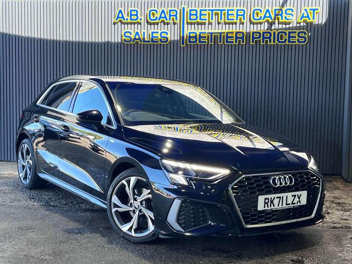 Audi A3 1.0 TFSI 30 S Line Sportback Euro 6 (s/s) 5dr