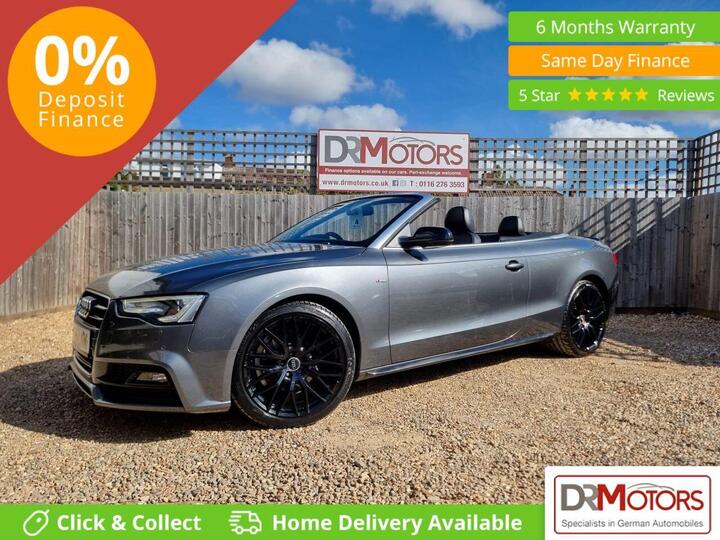 Audi A5 CABRIOLET 2.0 TDI S Line Special Edition Plus Multitronic Euro 6 (s/s) 2dr Audi A5 CABRIOLET 2.0 TDI S Line Special Edition Plus Multitronic Euro 6 (s/s) 2dr