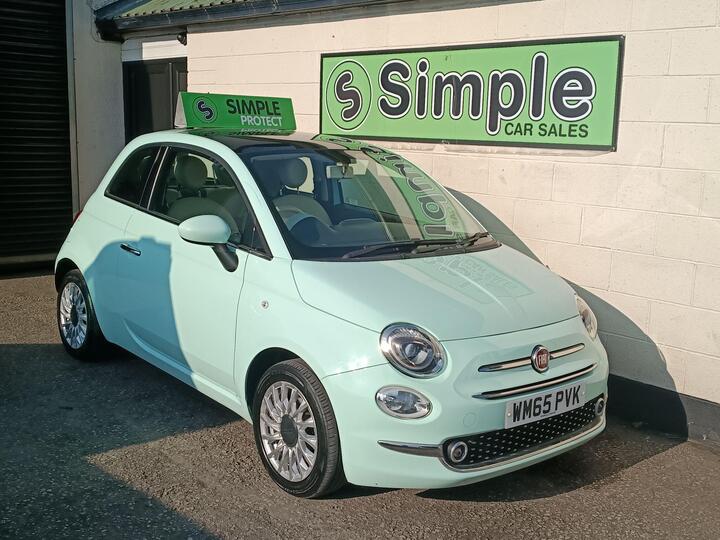 Fiat 500 1.2 Lounge Euro 6 (s/s) 3dr