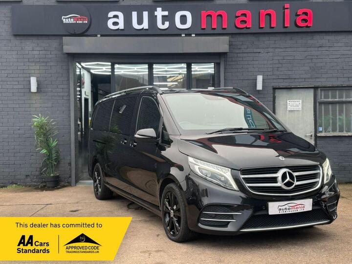 Mercedes-Benz V-CLASS 2.2 V220d AMG Line G-Tronic+ Euro 6 (s/s) 5dr 8 Seat XLWB Mercedes-Benz V-CLASS 2.2 V220d AMG Line G-Tronic+ Euro 6 (s/s) 5dr 8 Seat XLWB